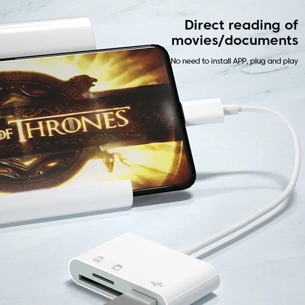Card Reader for Easy Transfers