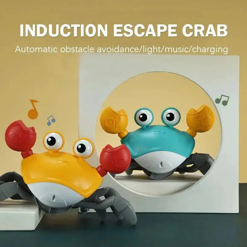 Induction Escape Crab Interactive Musical Toy for Kids