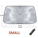 Car Sun Shade - Retractable Windshield Protector