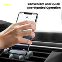 YYLM Car Air Vent Phone Holder for Secure Smartphone Use