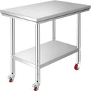 Succebuy Stainless Steel Kitchen Worktable
