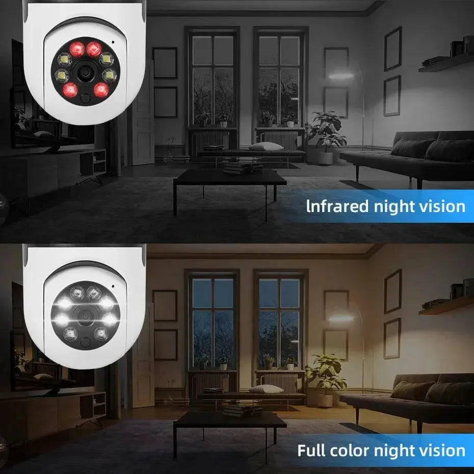 Smart WiFi Indoor Security Camera AI Tracking Night Vision