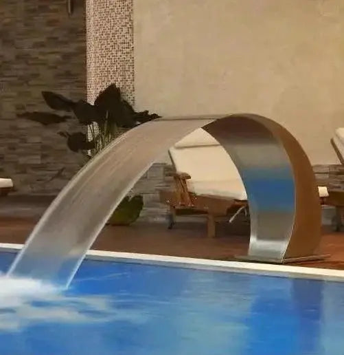 Vevor Pool Fountain Stainless Steel 60x30cm And 40x20cm
