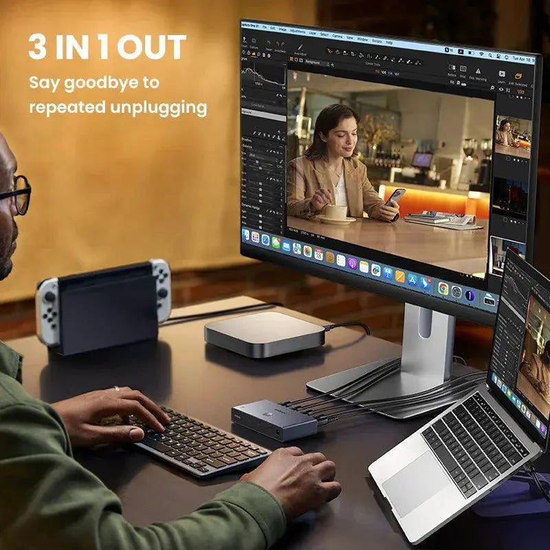 UGREEN HDMI Gaming Switcher Visuals And High Refresh Rates