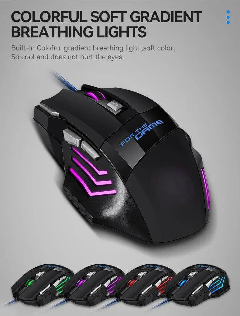 Hyperspeed RGB Gaming Mouse Ultimate Precision Design
