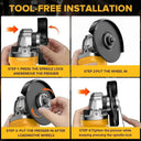 Accurate Cordless Angle Grinder for DIY