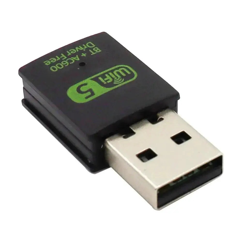 Dual Band Wireless USB WiFi Bluetooth Adapter 600Mbps