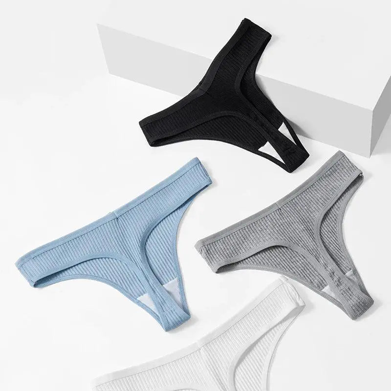 Sedona Striped Cotton Panties Comfort Set 10 Pieces