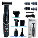 6 in 1 Female Electric Epilator Body Face Shaver Beard Trim Silky Smooth
