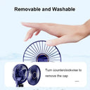 Long-Lasting Desk Fan for Quiet Cooling