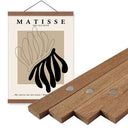 Magnetic Teak Wood Picture Frame for Stylish Home Decor