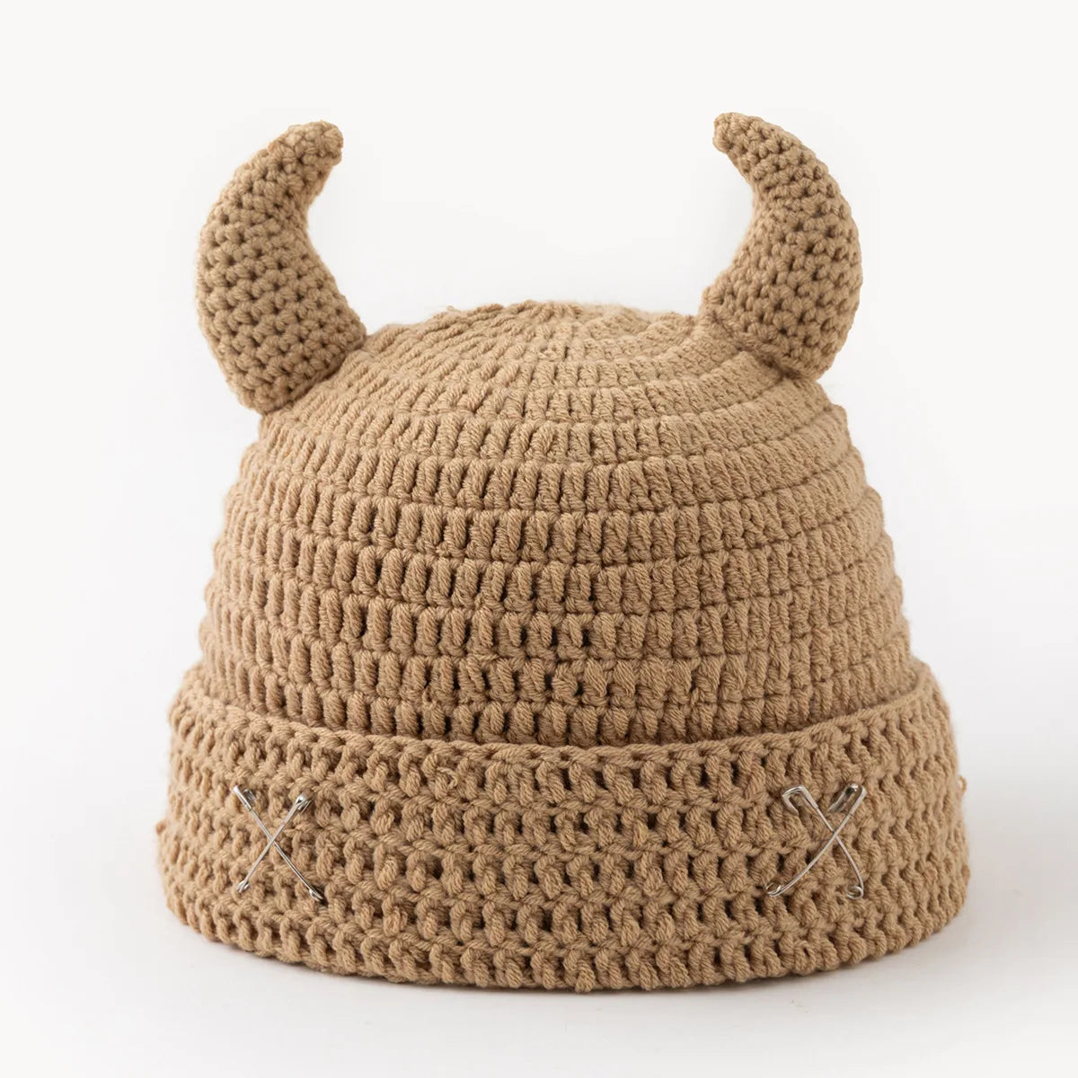 Devil Horn Wool Knit Hat