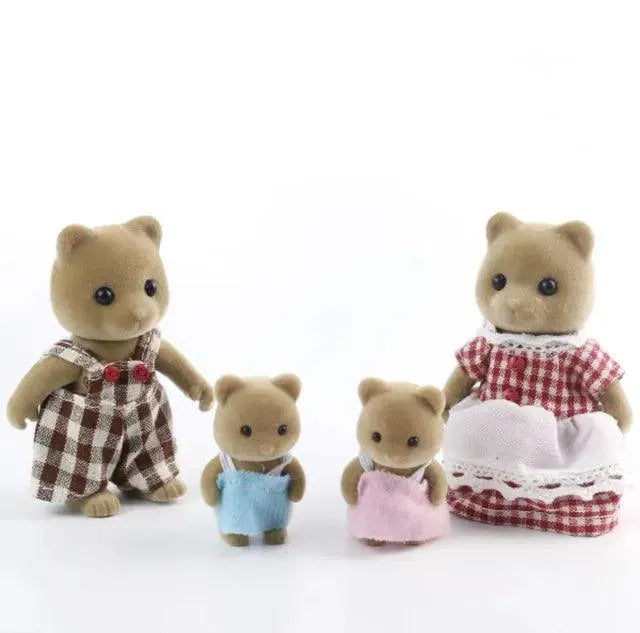 Forest Rabbit Family DIY Playset Interactive Toy for Kids