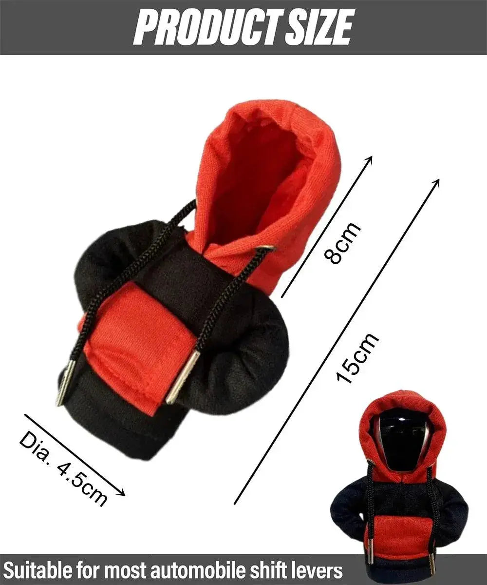 Hoodie Car Gear Shift Knob Cover Fashionable Gear Sweatshirt