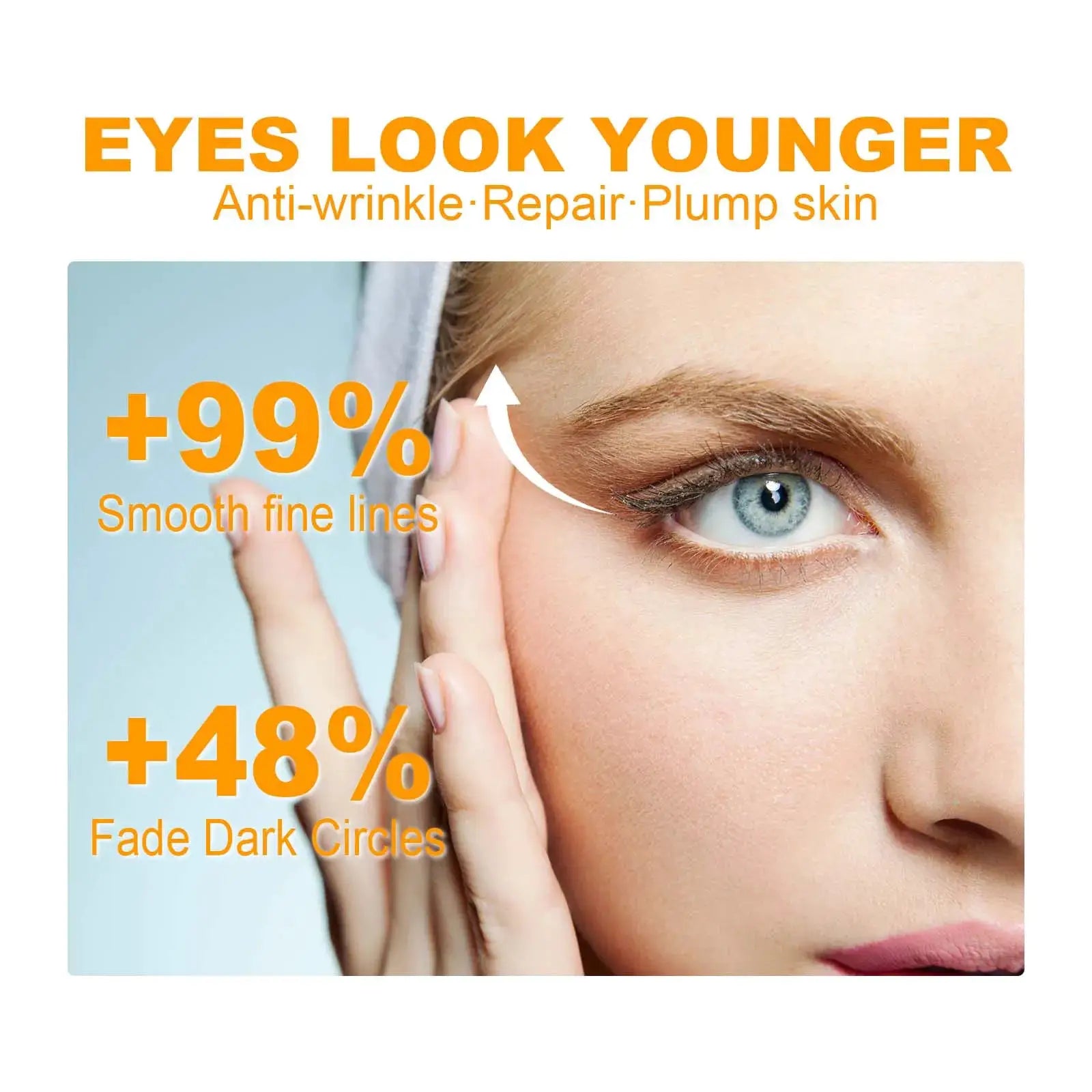 5D Peptide Anti Wrinkle Eye Care Cream Remove Dark Circles Under the Eyes Anti Eye Bag Reduce Fine Line Firming Lifting Eye