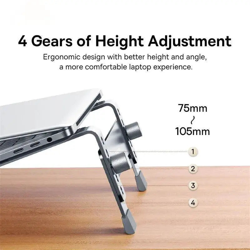 Baseus Aluminum Laptop Stand Ergonomic Holder for MacBook