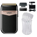 VGR Rechargeable 3 Speed Beard Hair Electric Shaver for Men