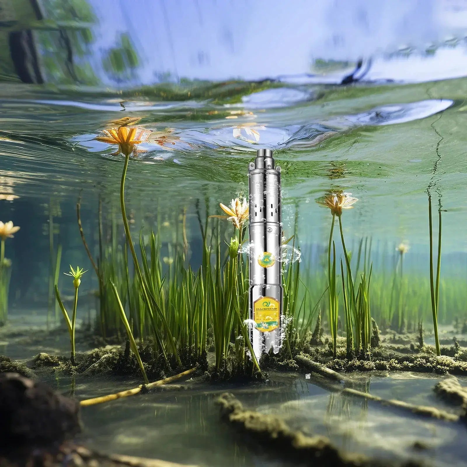 Solar Water Pump 24V 370W Submersible Stainless Steel Pump