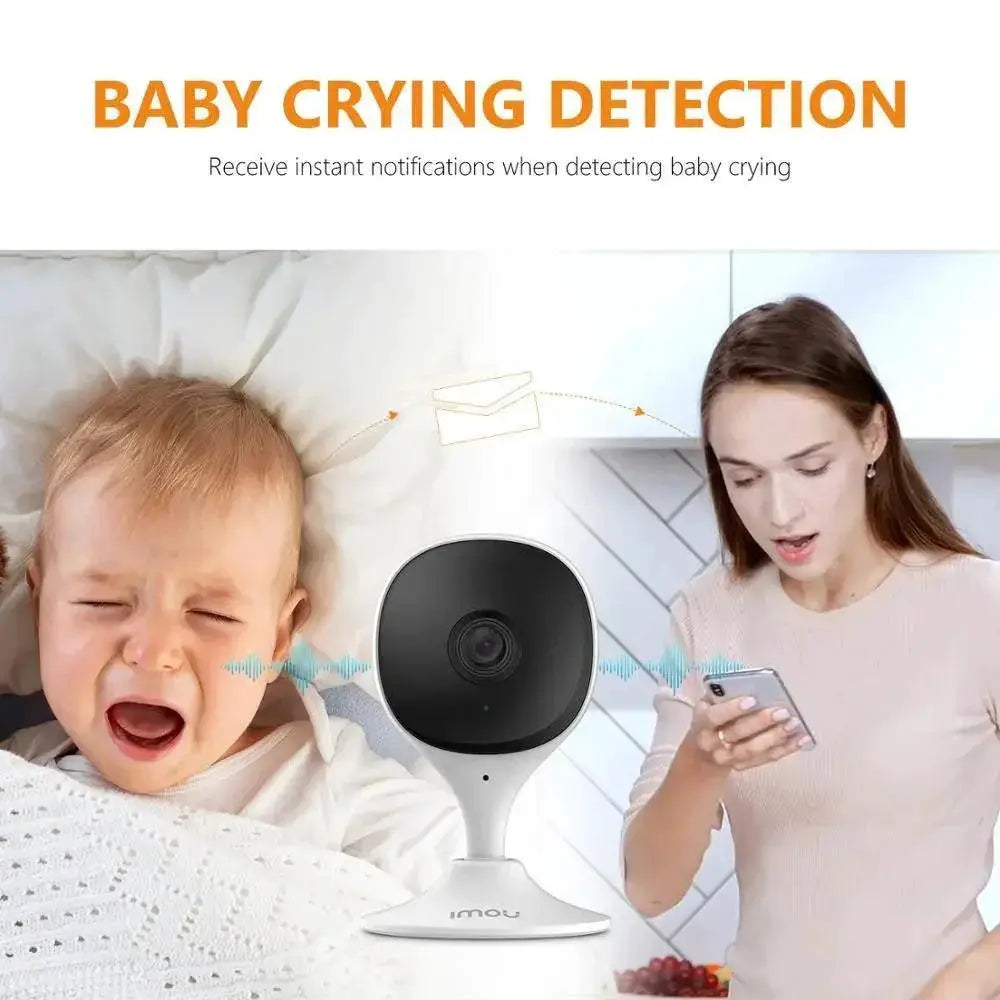 AI Powered Smart Baby Monitor With HD Video Night Vision