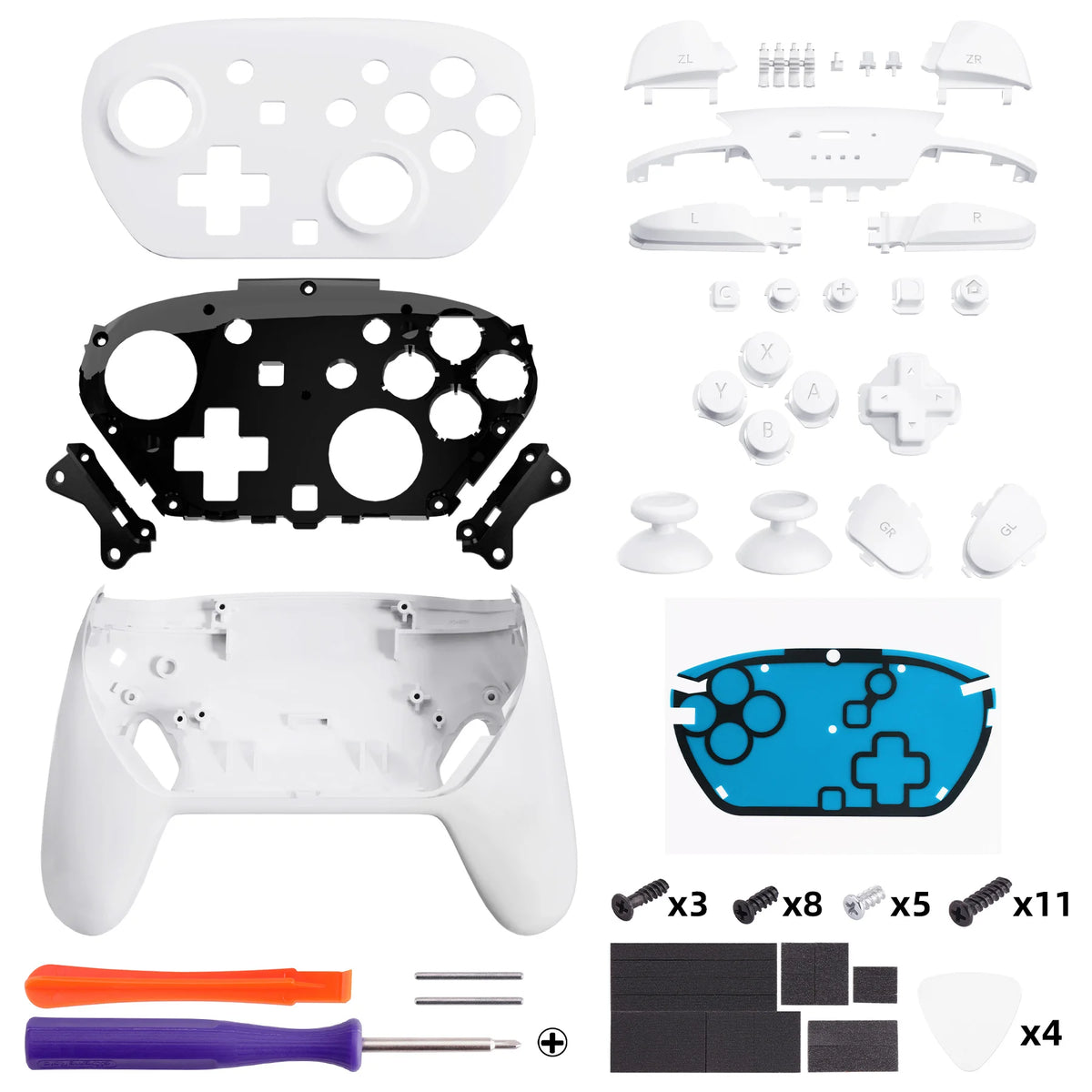eXtremeRate DIY Replacement Full Shell