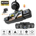 BCUOZ Dashcam with Super Night Vision - Front Rear Left