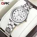 Womens Stainless Steel Quartz Watch