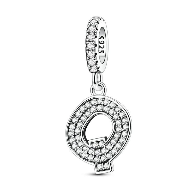 A-z Letter Charm Beads Pendant