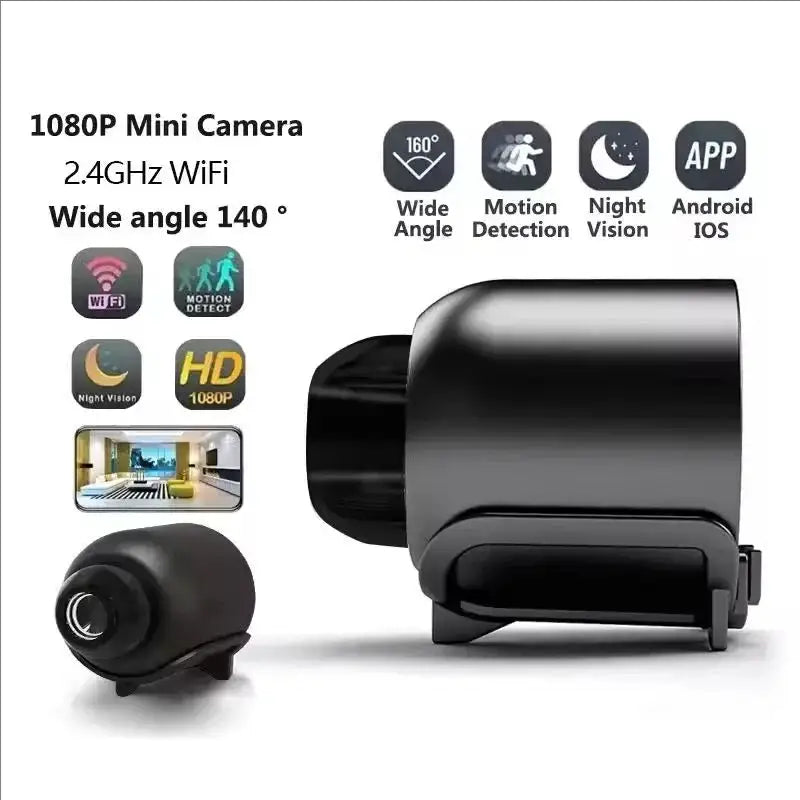 X5 1080P Mini Night Vision Wireless Surveillance Camera Lightweight Clear Portable Motion Detection Premium Quality NEW 2026