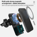 15W Magnetic Car Charger TypeC Wireless Charger Mount Holder