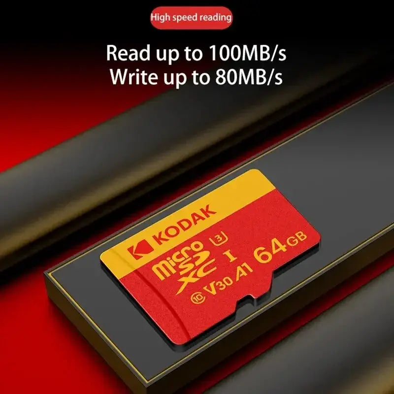 Kodak Micro SD Card Class 10 U3 Memory Card 64GB 128GB 256GB