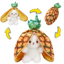 Cute Fruit Bunny Plush Toy Rabbit Doll Gift for Kids