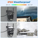 Smart AI Tracking Outdoor Camera for Home Security