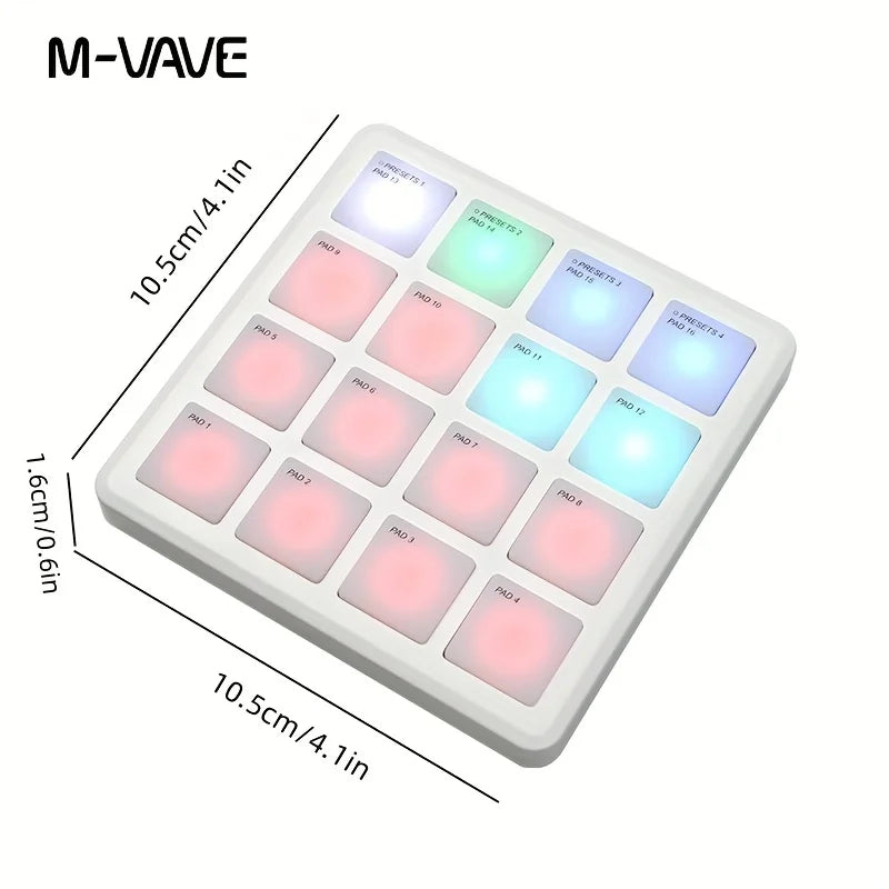 M-Vave Key Rgb Backlit Midi