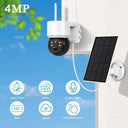 Solar Wireless Security Camera with Night Vision PIR Detect