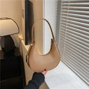 Underarm Tote Bags for Women Luxury Half Moon Hobo Bag