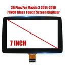 7 Inch Glass Touch Screen for Mazda