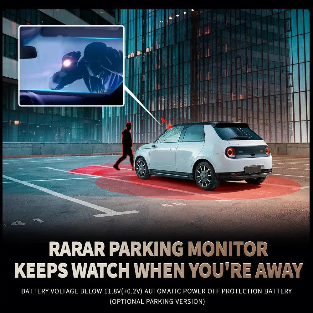 TiESFONG Dash Cam Enhanced Security Solution 2K Resolution