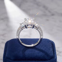 Princess Cut Moissanite Ring