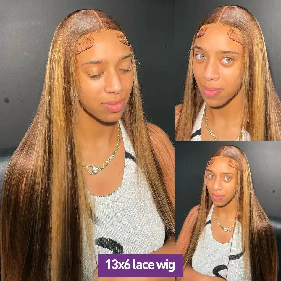 Honey Blonde Lace Front Wig for Effortless Style Look
