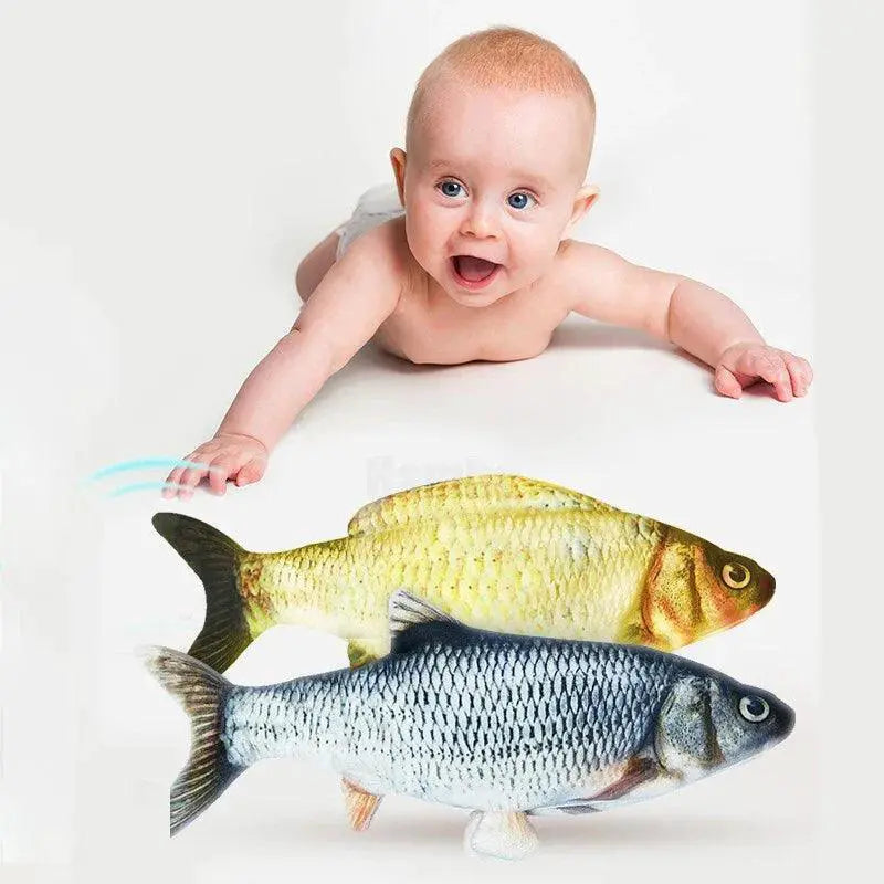 Interactive Baby Fish Swing Toy For Sensory Engagement Fun