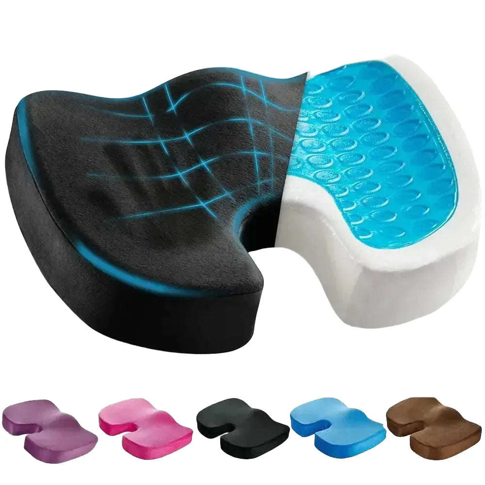 Orthopedic Gel Memory Foam U Shape Seat Cushion Pain Relief