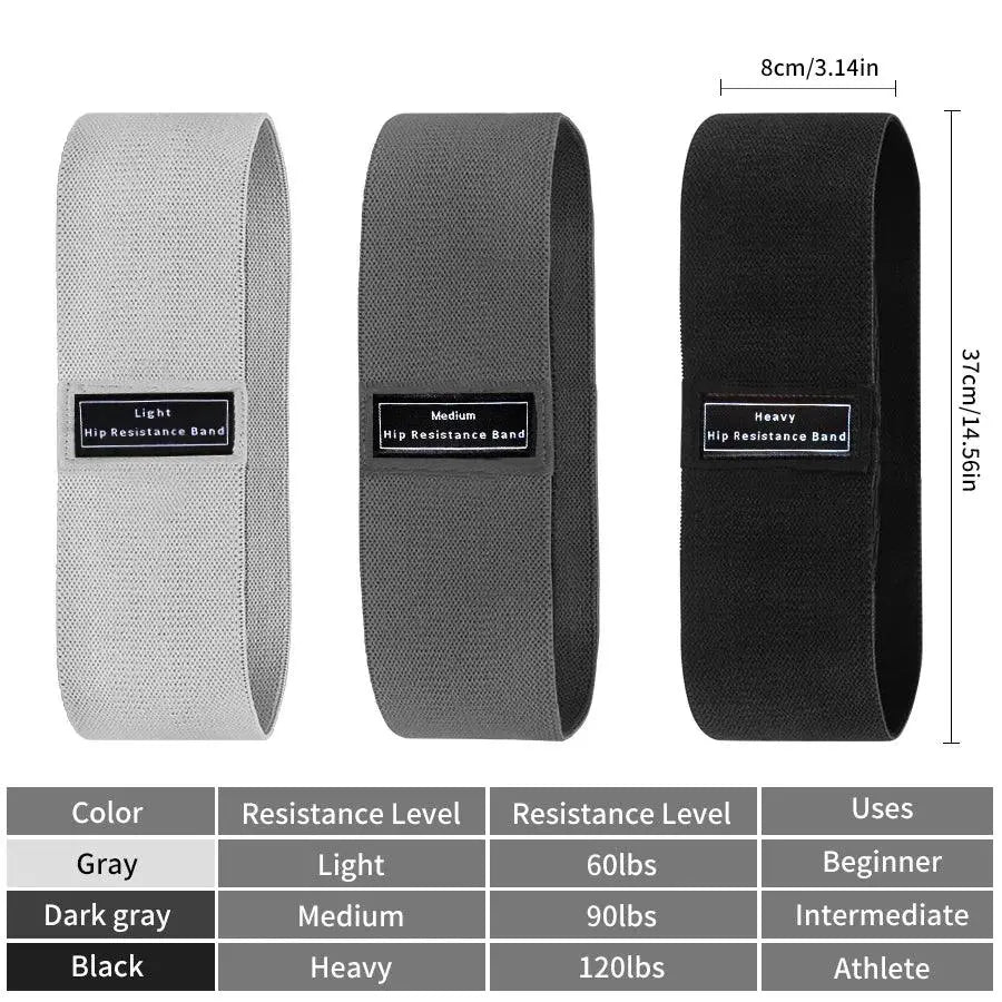 Fabric Resistance Booty Bands For Glute And Thigh Workouts