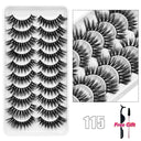 Glamorous 3D Mink False Eyelashes Bundle for Every Occasion