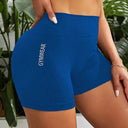 Women Yoga Shorts High Waist Seamless Comfort