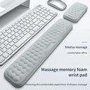 Ergonomic Wrist Rest with Shiatsu Massage for Comfort