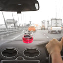 Solar Car Air Freshener Aromatherapy Car Accessories Decor