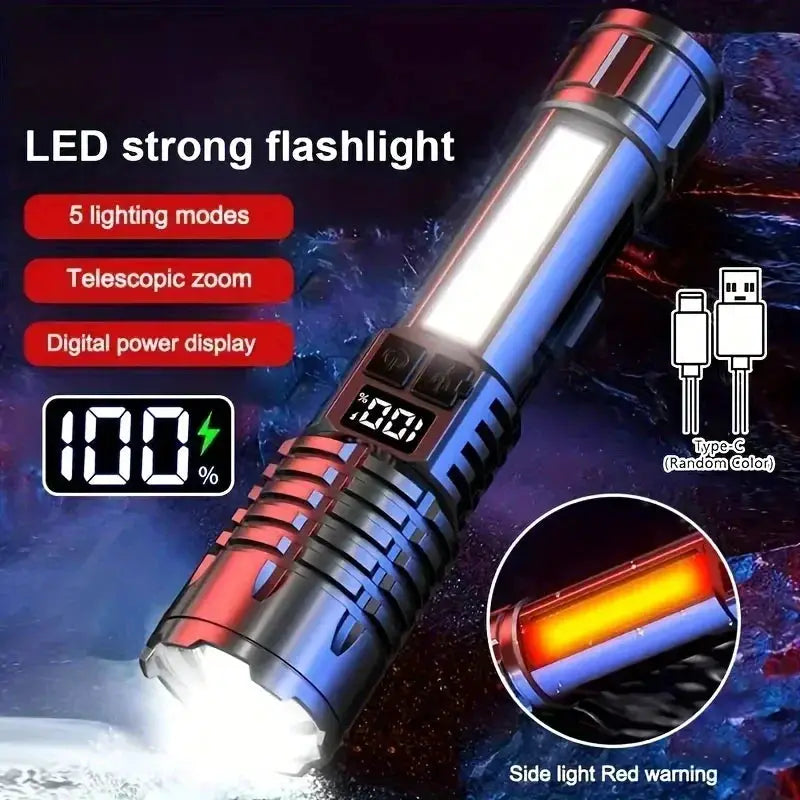 Powerful LED Flashlight for Outdoor Use — product view 8