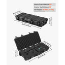 Hard Rifle Case Lockable Foam Insert