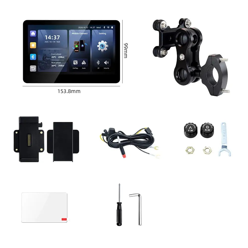 Ekiy Wireless CarPlay Motorcycle GPS — product view 9