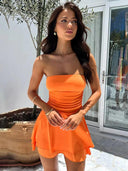 Off-Shoulder Bodycon Mini Dress for Seductive Nights